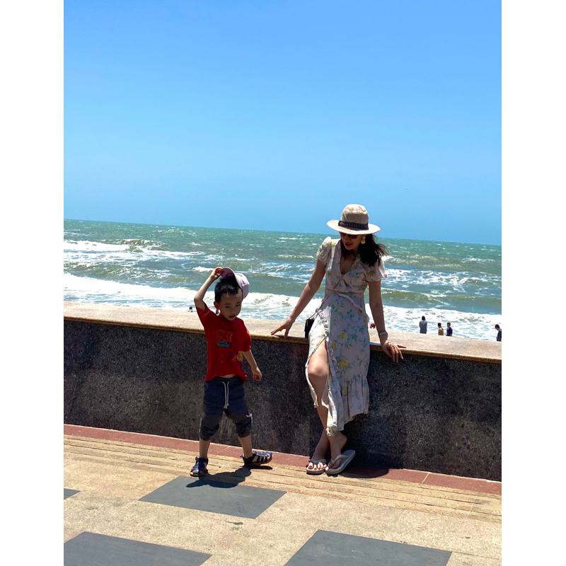 Đầm hoa zara auth xs