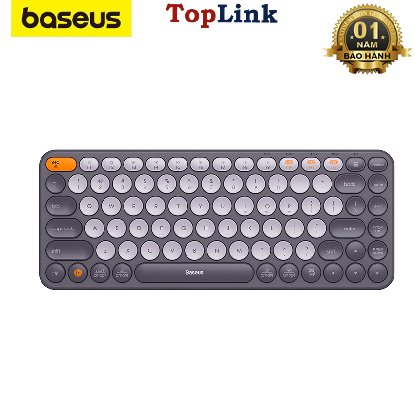 Bàn Phím Không Dây Baseus Wireless Keyboard K01A Thiết Kế Sang Trọng, Bền Bỉ, Siêu Mỏng