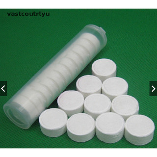 Set 10 Khăn Mặt Dạng Nén Bằng Vải Không Dệt Tiện Dụng Khi Đi Du Lịch. nhỏ gọn.