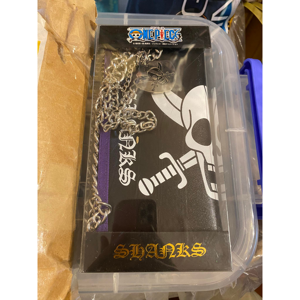 Ví dài One Piece màu đen Luffy có dây xích trang trí với quần Ví gập đôi 3 combination chains wallet