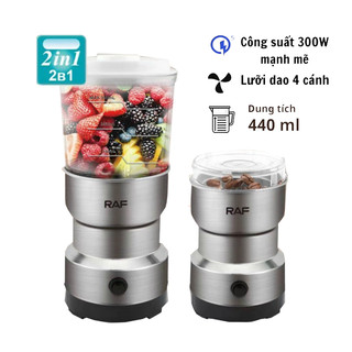 Máy xay bột khô, xay hạt tiêu, xay ngũ cốc 2 CỐI