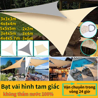 【chất lượng cao bạt che nắng/Bạt vải hình tam giác /Tấm Che Nắng Bằng 420D Oxford  Kháng 100% Chống mưa