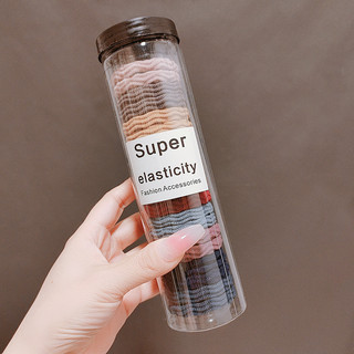 Set Thun Cột Tóc 20 cái Có Hộp Đựng, Thun Buộc Tóc