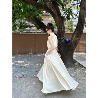 Váy yếm lụa xoè rời ECLIPSE CLOTHING
