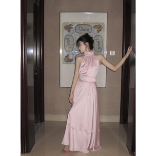 Váy yếm lụa xoè rời ECLIPSE CLOTHING