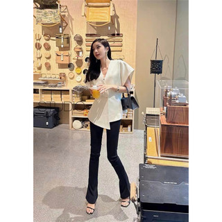 Áo chờm tay chéo cúc vàng ECLIPSE CLOTHING