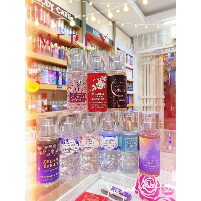 Xịt Thơm Toàn Thân Body Mist Bath And Body Works 75ml