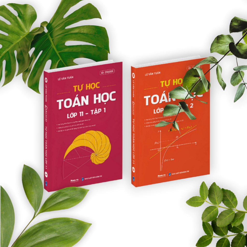 Sách ID _ Combo 2 tự học toán lớp 11 dành cho 2k7 chương trình sgk mới