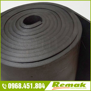 Xốp bảo ôn lạnh Cao su lưu hóa Cách âm bảo ôn 10mm