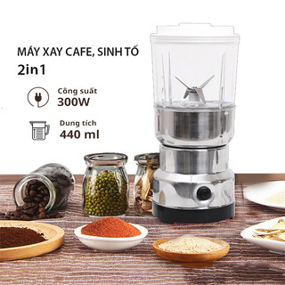 Máy xay tiêu, Máy xay bột ngũ cốc 2 cối