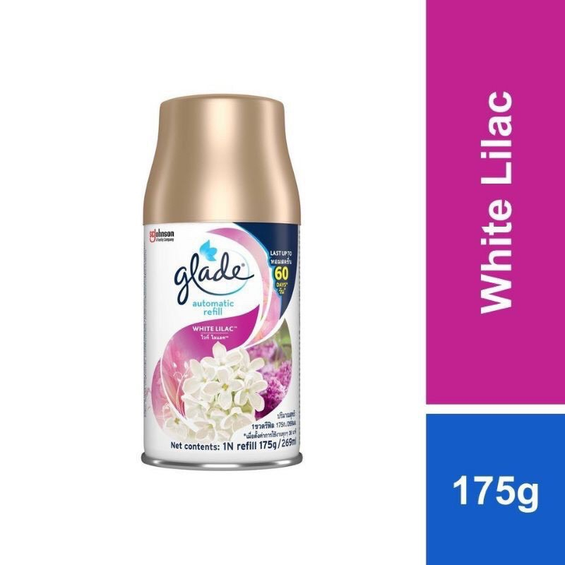 - Chai Xịt Phòng Thay Thế Vào Máy Xịt Phòng Tự Động Glade - 269ml/175g - Hàng chính hãng DKSH Việt Nam.