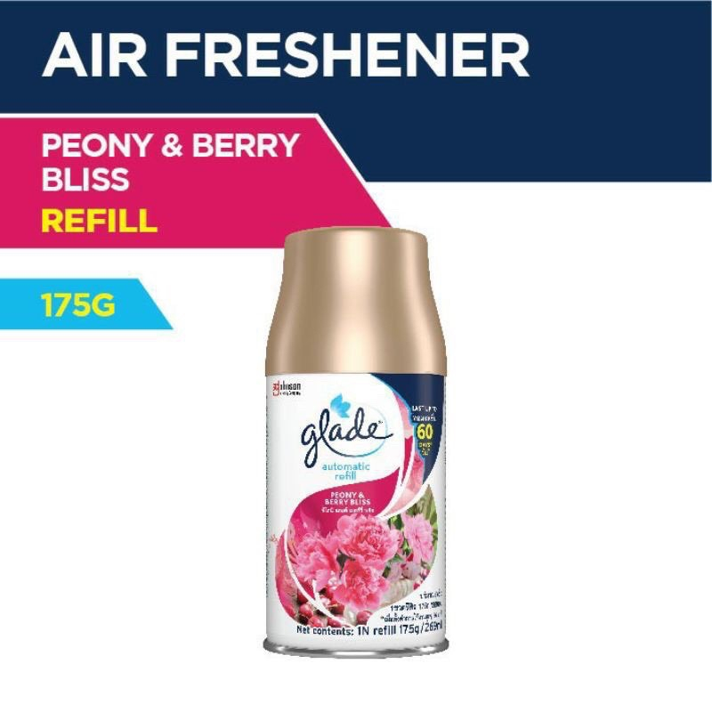 - Chai Xịt Phòng Thay Thế Vào Máy Xịt Phòng Tự Động Glade - 269ml/175g - Hàng chính hãng DKSH Việt Nam.