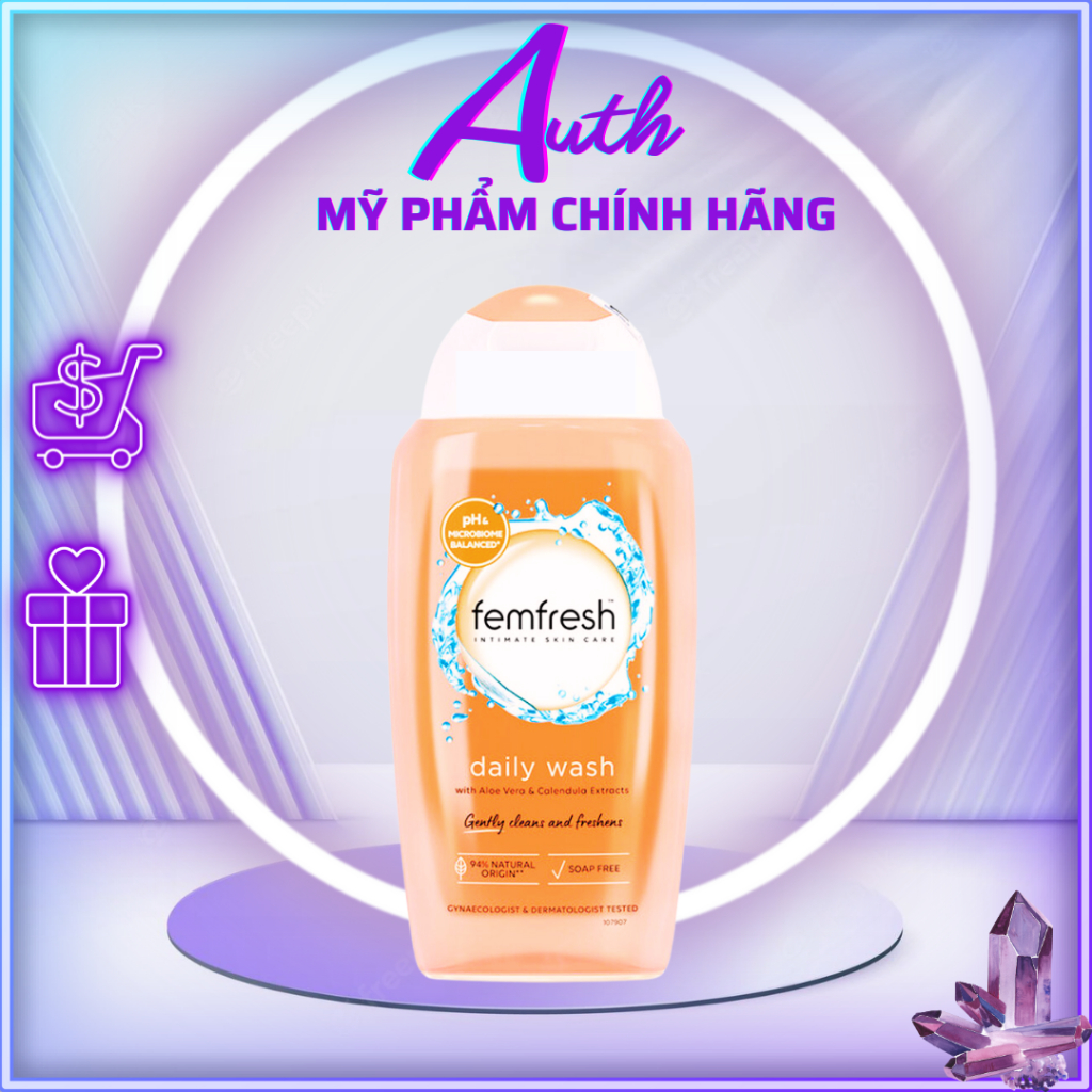 Dung Dịch Vệ Sinh Phụ Nữ Hàng Ngày Femfresh Daily 250ml