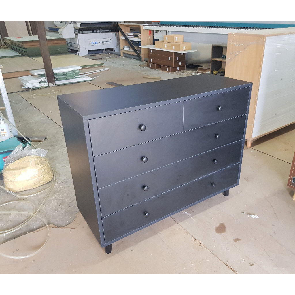 Tủ gỗ đa năng ngăn kéo đựng quần áo QHOME, để đầu giường và decor phòng khách KT 100x38x80cm | BigBuy360 - bigbuy360.vn