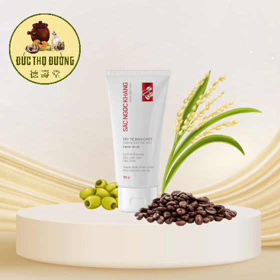 Tẩy Tế Bào Chết Sắc Ngọc Khang - Tuýp 30g - Dành cho da mặt
