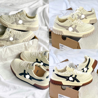 [ Tặng 1 tất Cotton ] Giày asic.s đế nâu, đế xám HOT Trend ( Độn đế nam nữ )