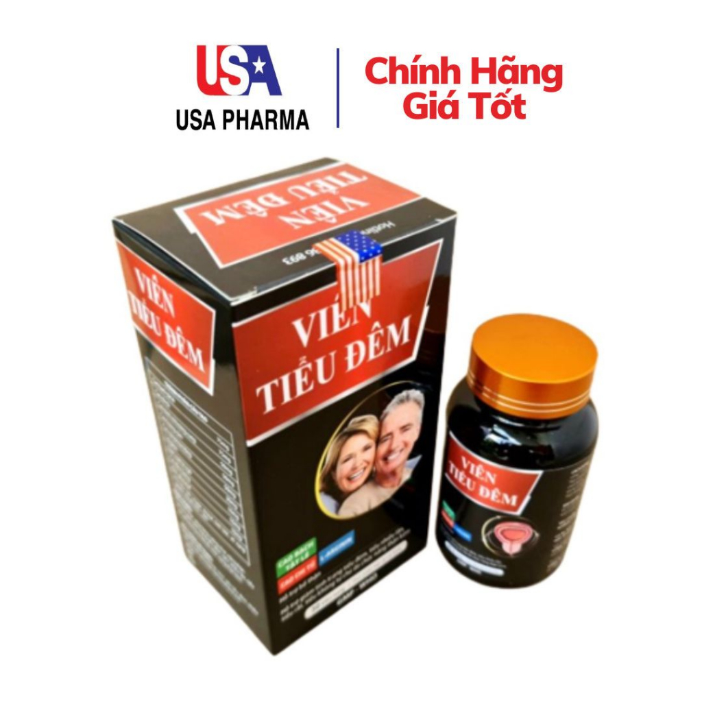 VIÊN TIỂU ĐÊM tăng cường chức năng thận, giảm tình trạng tiểu đêm (HỘP ĐEN) – Lọ 30 viên