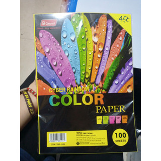 Giấy bìa A4 màu dạ quang 75gsm