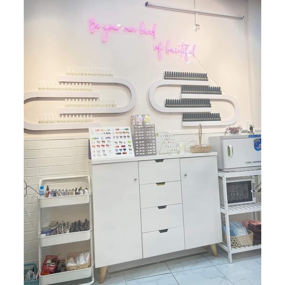 Kệ Nail chữ S - U kệ để sơn nail