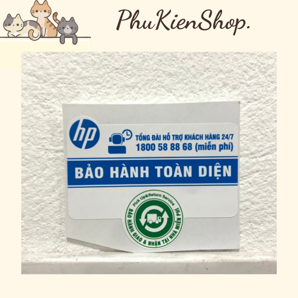 Combo Tem-Bạt trang trí laptop DELL-HP-ASUS.