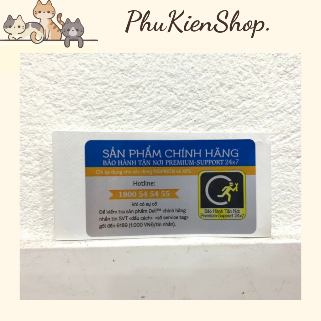 Combo Tem-Bạt trang trí laptop DELL-HP-ASUS.