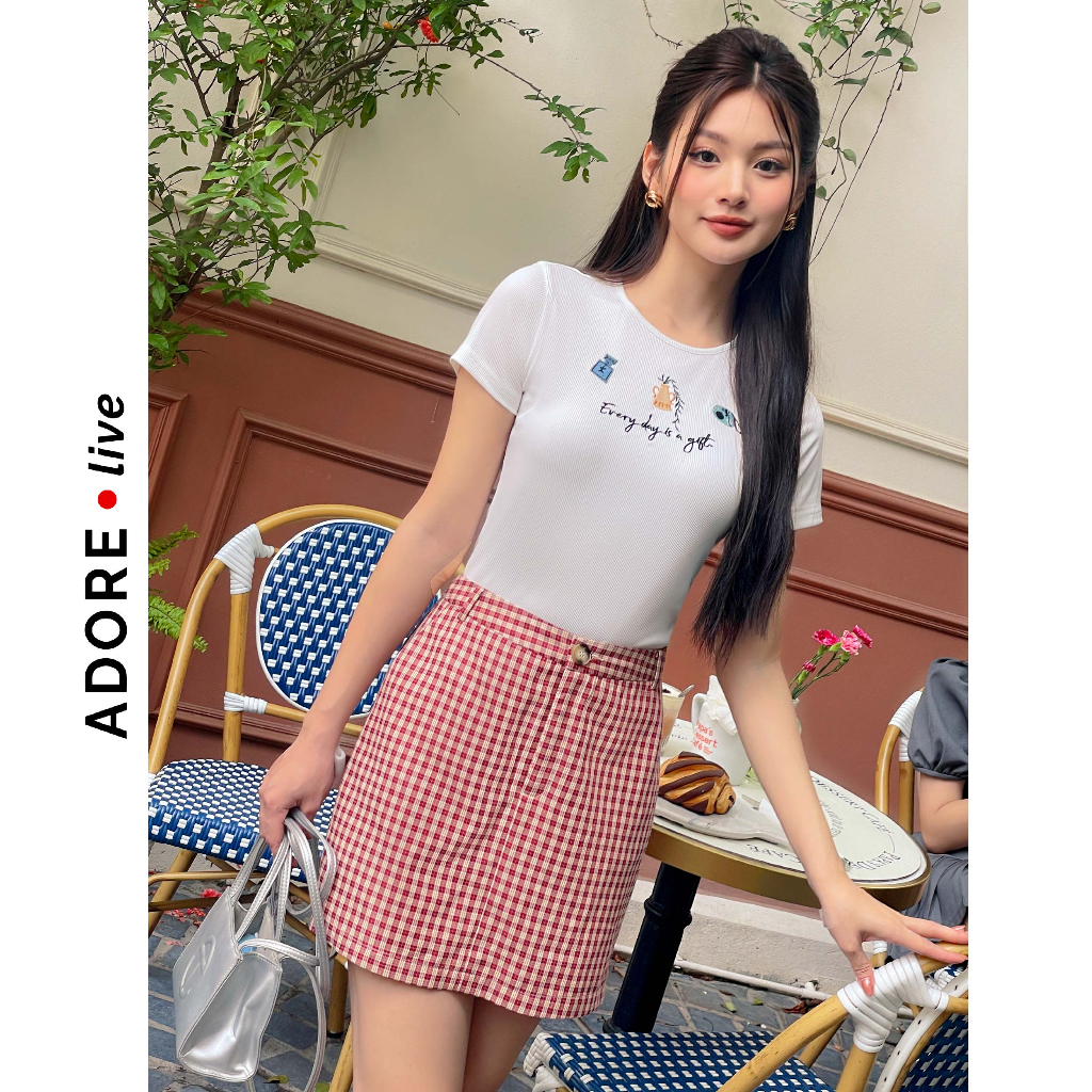 Quần Skorts casual style thô kaki 323SK4011  ADORE DRESS