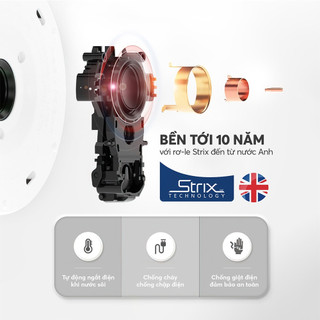 Ấm đun nước siêu tốc Elmich 1,7L KEE 1774