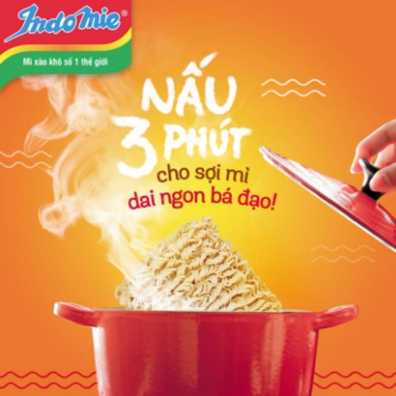 Mì trộn Indomie/ đủ 4 vị