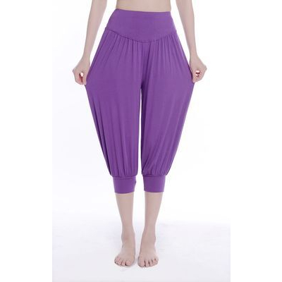 Quần alibaba nữ tập yoga, múa zumba, tập gym co giãn 4 chiều thoáng mát