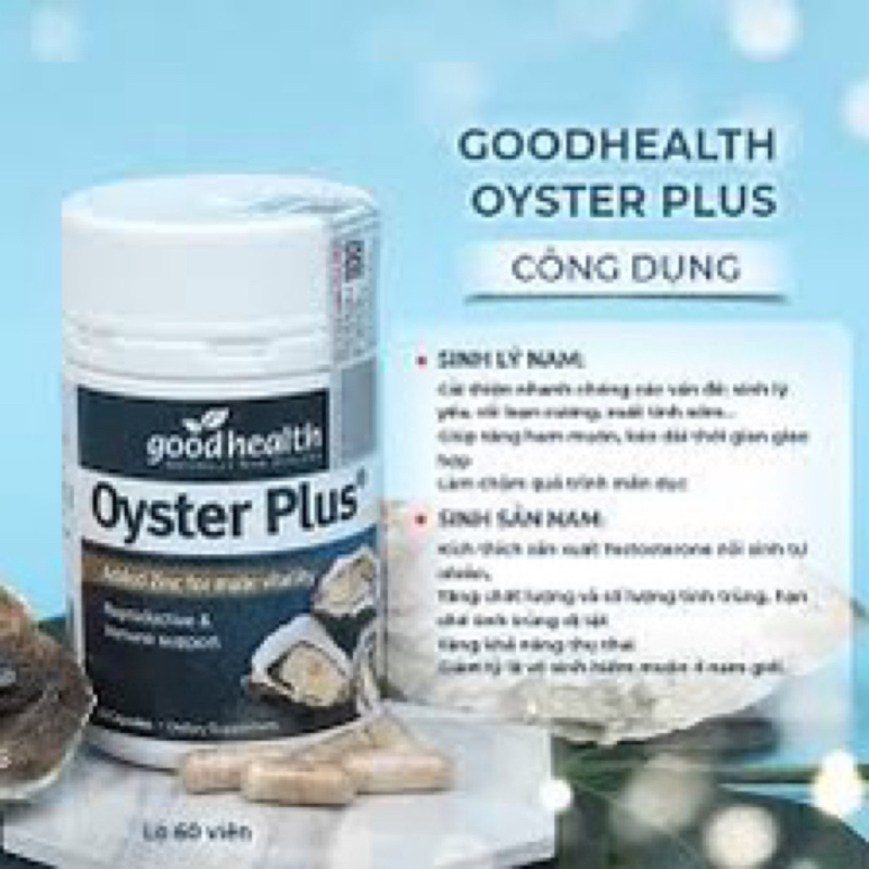 🦪 Viên uống tinh chất Hàu - Oyster Plus