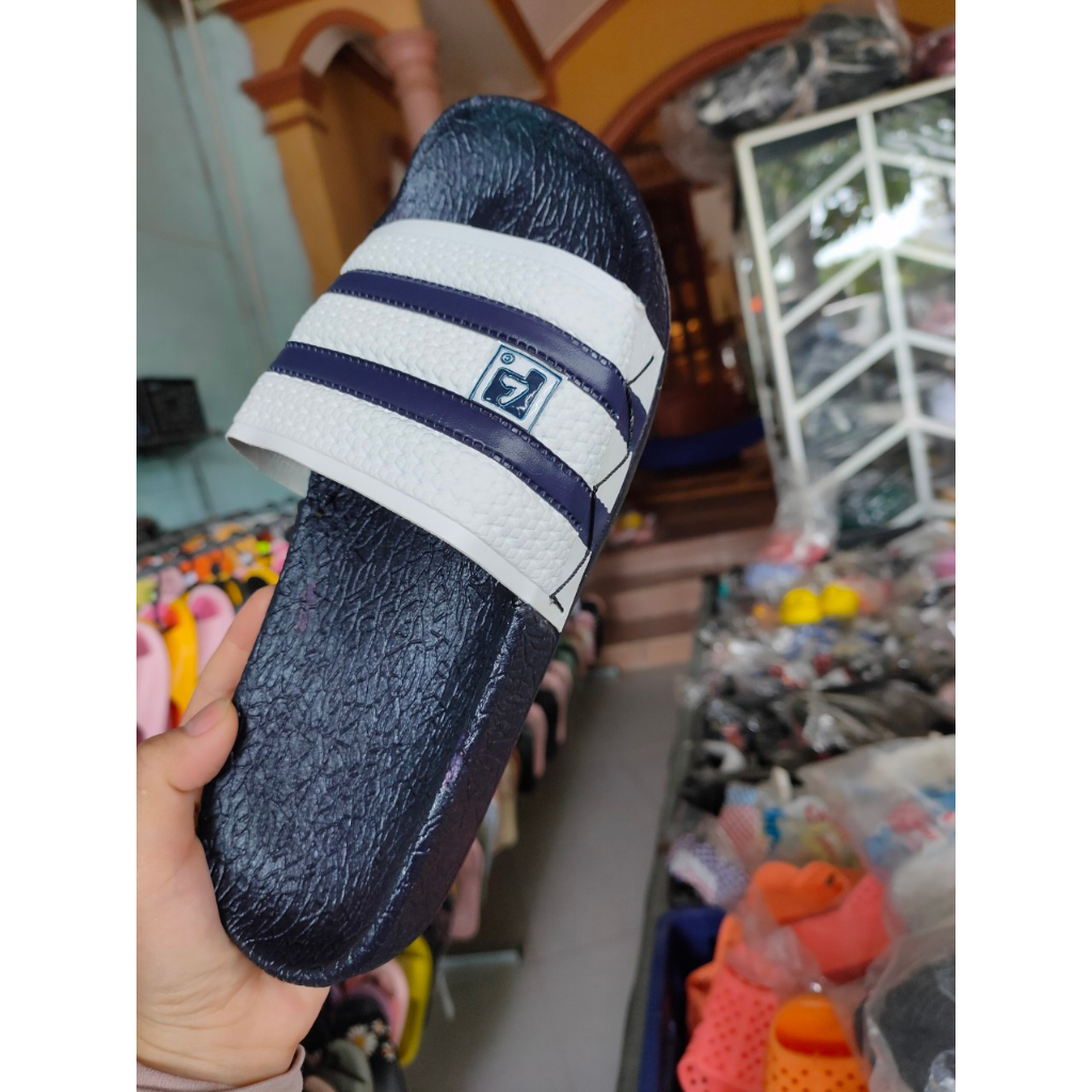 Dép 3 sọc mã lai số 7 ngày xưa loại 1-May quai sẵn