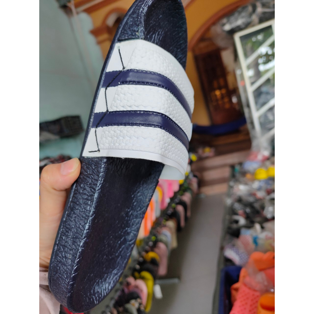 Dép 3 sọc mã lai số 7 ngày xưa loại 1-May quai sẵn