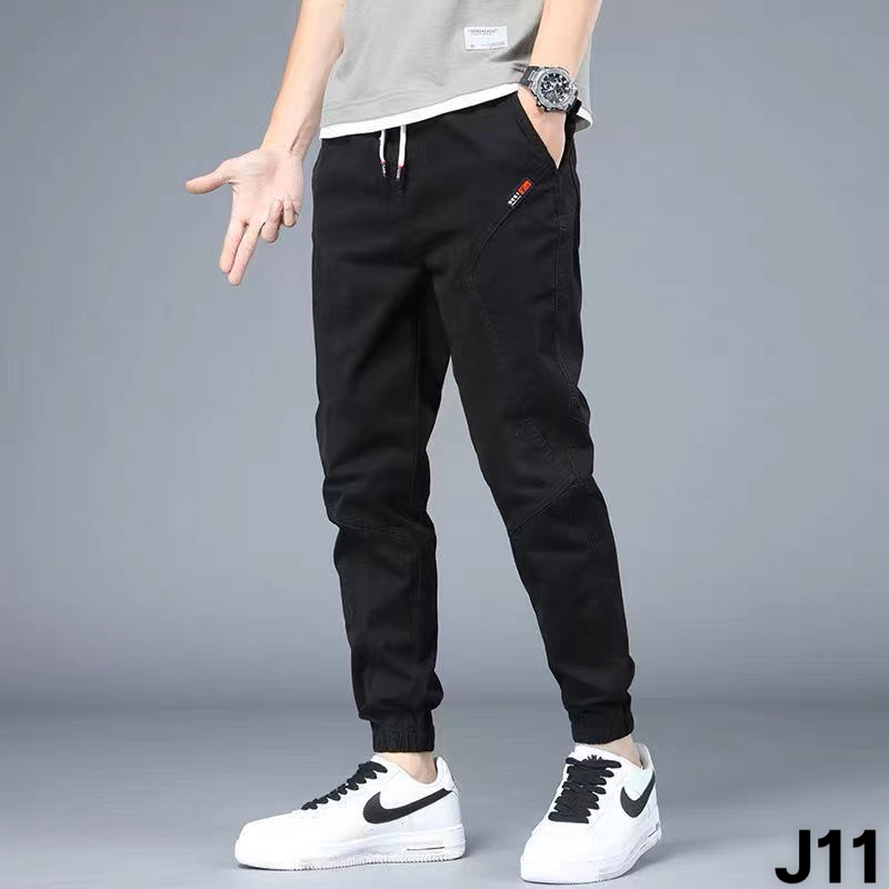 Quần Jogger Nam ống bo chun thể thao nam chất kaki lưng thun chun Kiểu Dáng Hàn trẻ trung Mã JX:11