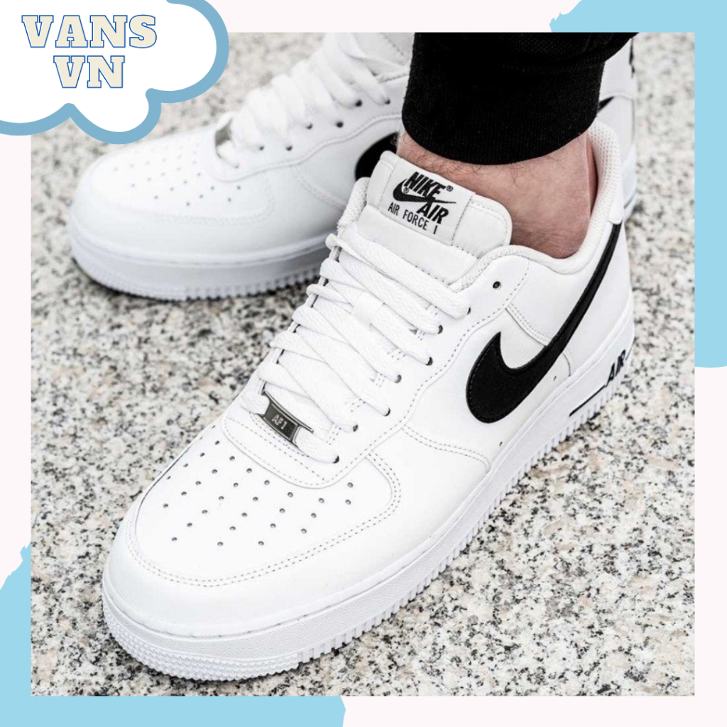 Giày Nike_AF1 Nam Nữ, Giày Nike_Trắng Air Force 1 Hàng Đẹp Full Box Bill