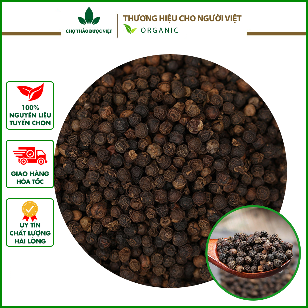 Hạt tiêu đen 1kg, hạt tiêu khô, thơm, cay nồng, gia vị tẩm ướp, chế biến món ăn, pha nước chấm