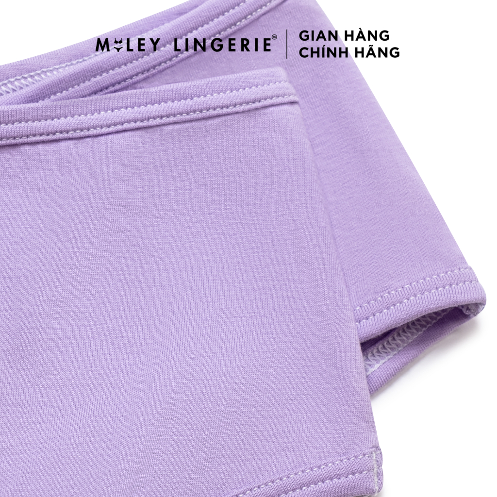 Bộ Đồ Lót Nữ Cotton Có Gọng Wisteria Purple Being Me Miley Lingerie