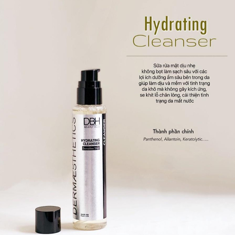 Sữa Rửa Mặt Dưỡng Ẩm Da DBH Hydrating Cleanser ( Sản Phẩm Chính Hãng Của DBH )