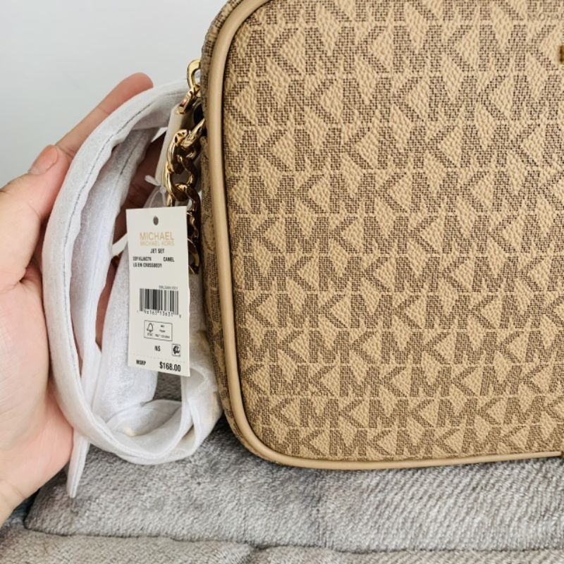 Túi Xách Michael Kors Màu Nâu Đeo Chéo