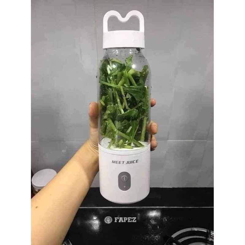 Máy xay cầm tay MEET JUICE hàng loại 1 - Máy say mini kèm cốc tiện lợi