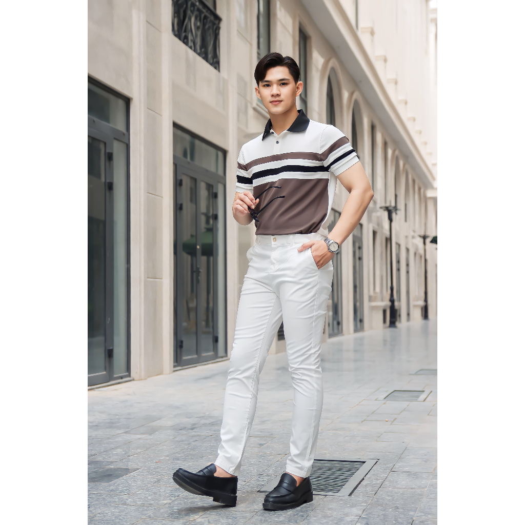 Quần dài nam CHINOS vải Kaki nhung cao cấp, co giãn, mềm mịn, trẻ trung, thanh lịch - HUSSIO