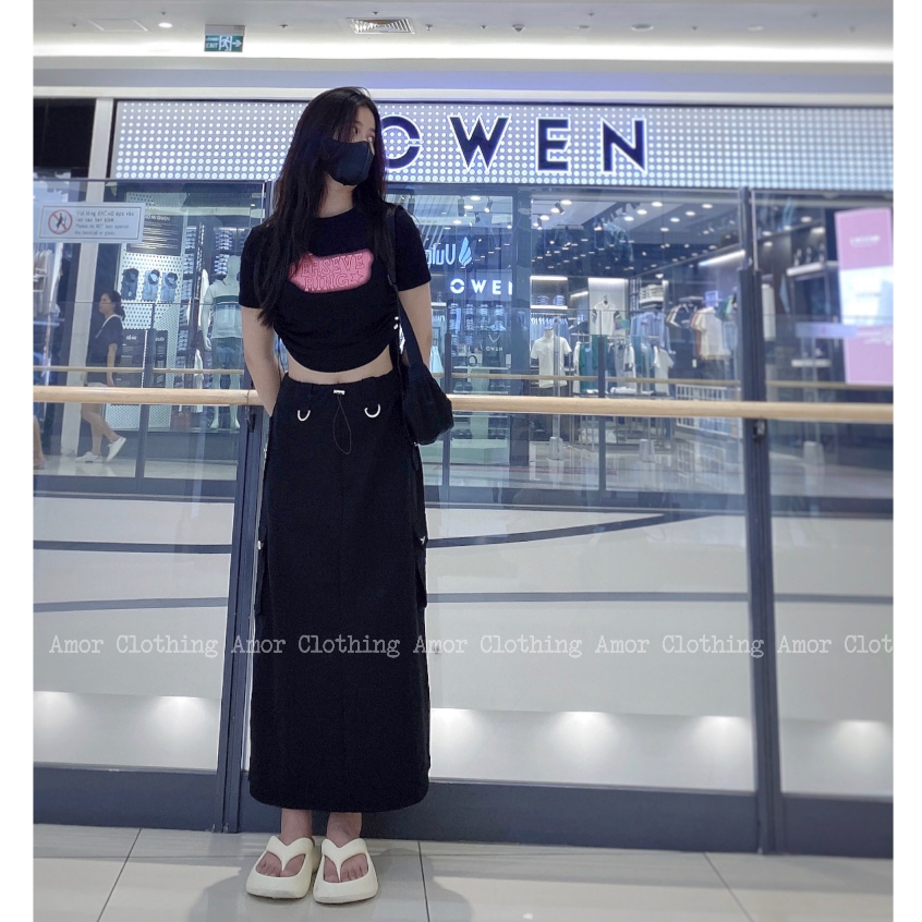 CHÂN VÁY DÀI TÚI HỘP CÁ TÍNH HOT TRENDING - CHÂN VÁY DÀI FORM CHỮ A CẠP CAO QUẢNG CHÂU CAO CẤP - AMOR CLOTHING | BigBuy360 - bigbuy360.vn