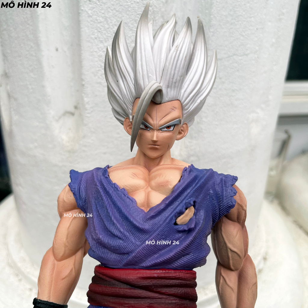 Mô hình đồ chơi nhân vật Son Gohan BEAST 33cm nhựa đặc giá xưởng songohan trạng thái beast best dragonball