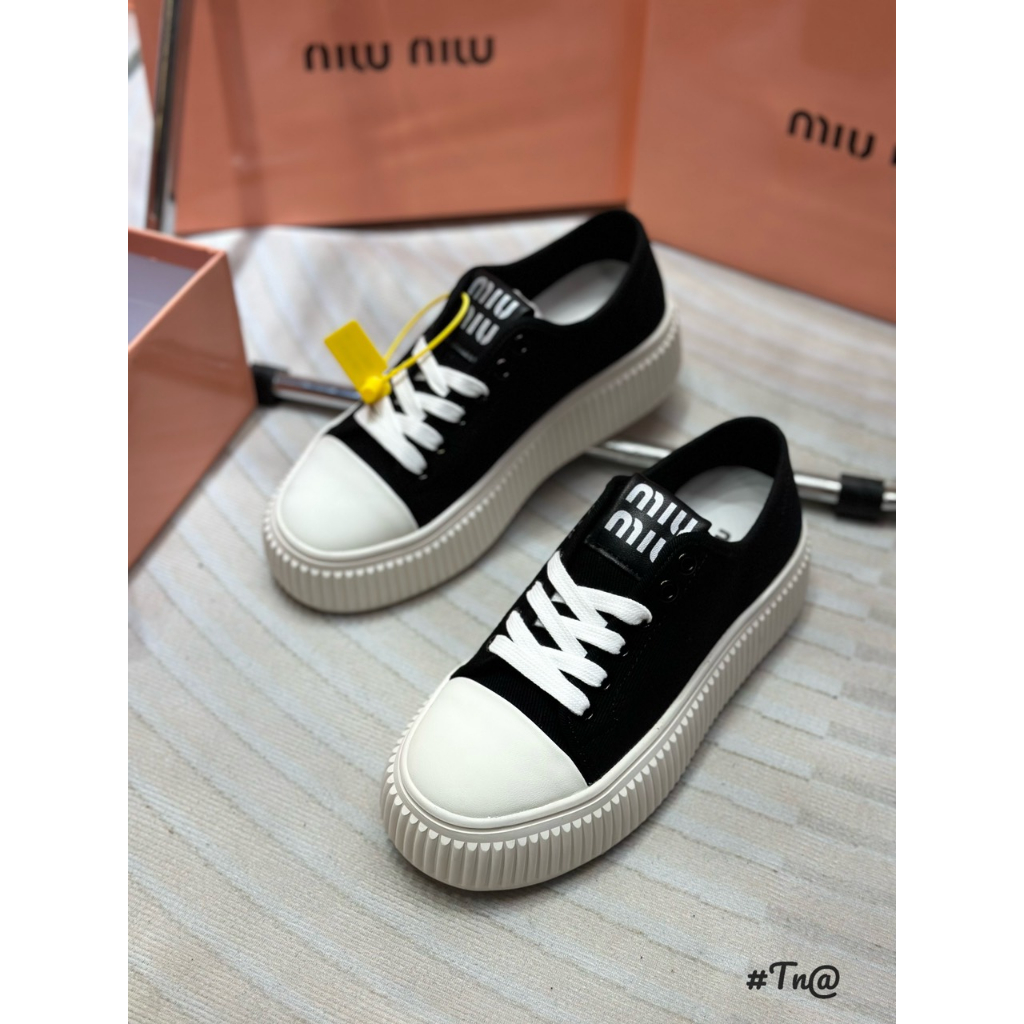 GIÀY THỂ THAO MIUMIU ĐẾ BÁNH MÌ