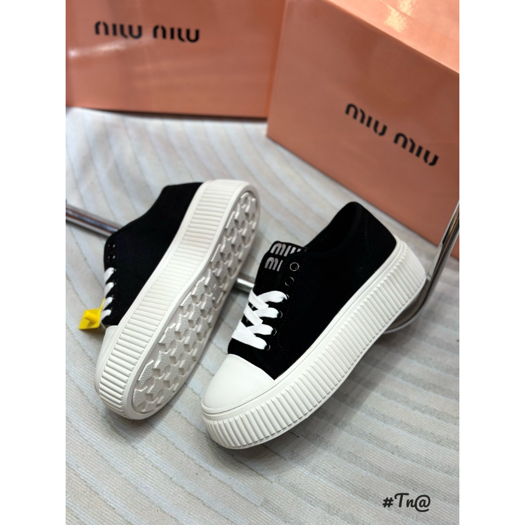 GIÀY THỂ THAO MIUMIU ĐẾ BÁNH MÌ