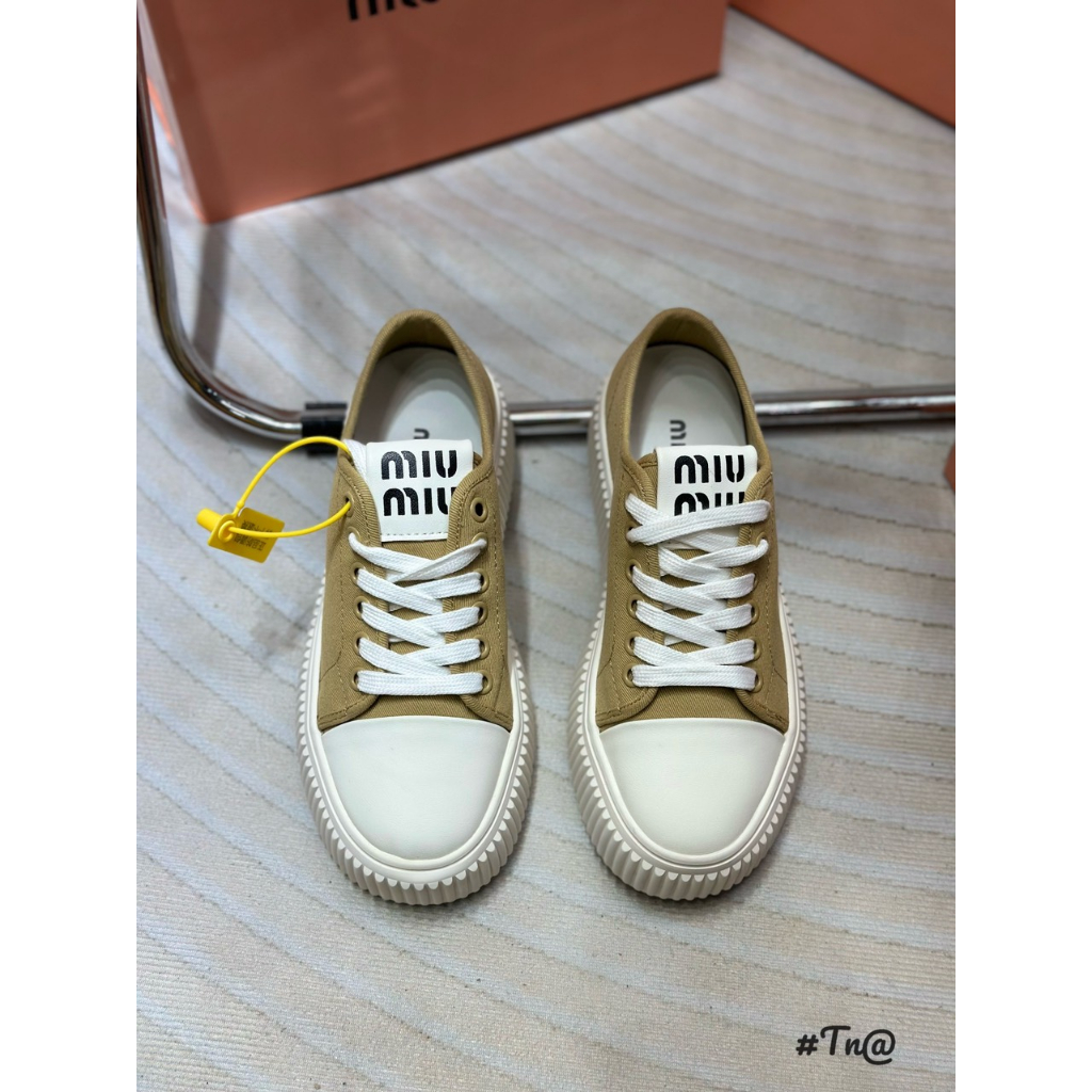 GIÀY THỂ THAO MIUMIU ĐẾ BÁNH MÌ