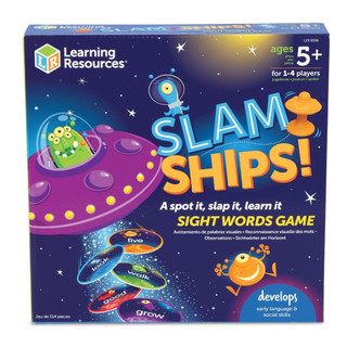  Bộ học từ vựng chủ đề đĩa bay - Slam Ships! Sight Words Game - Learning Resources