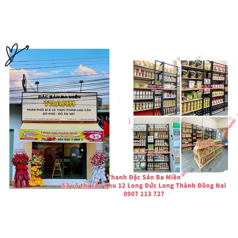 Lạp Xưởng Bò Tung Lò Mò Đặc Sản An Giang 500Gram