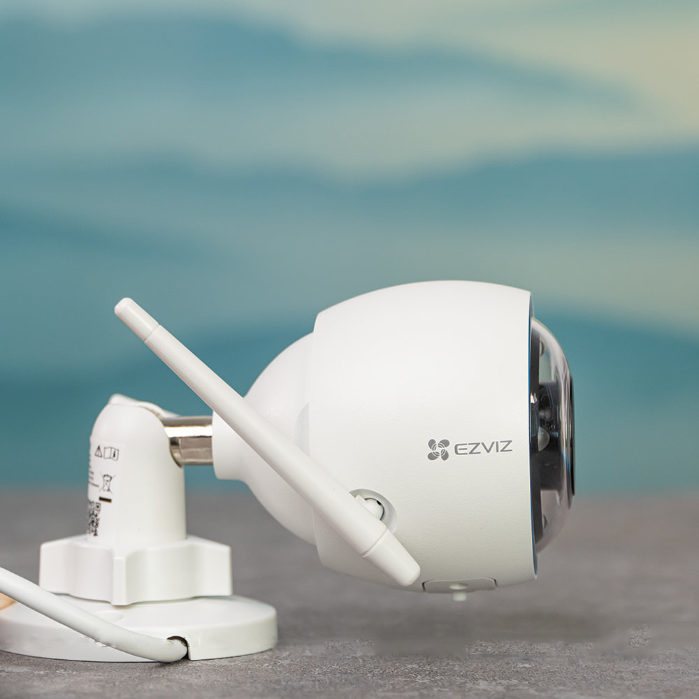 Camera EZVIZ H3 5M- Đàm Thoại 2 Chiều- Báo Động Chống Trộm- Ban Đêm Có Màu- Wifi Ngoài Trời Chính Hãng