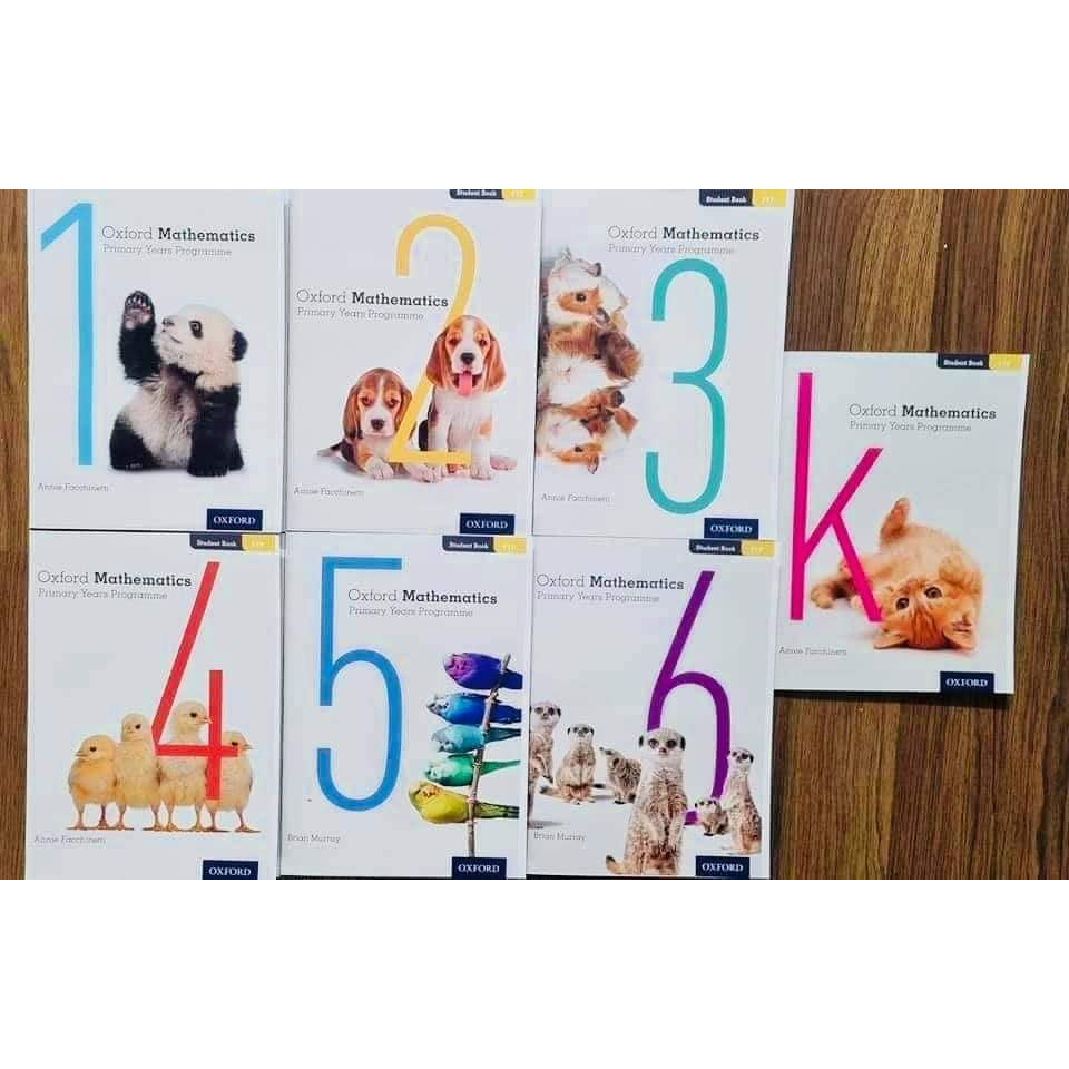 Oxford Mathematics grade K đến 6