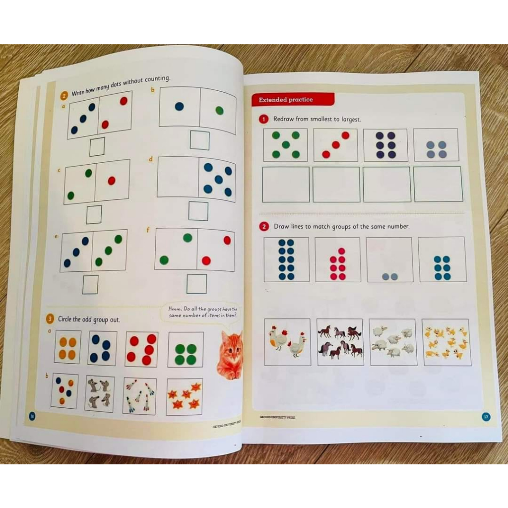 Oxford Mathematics grade K đến 6